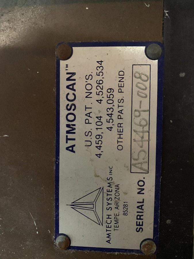 Used Atmoscan Amtech Spyder Clamp, SN AS4469-008, Used
