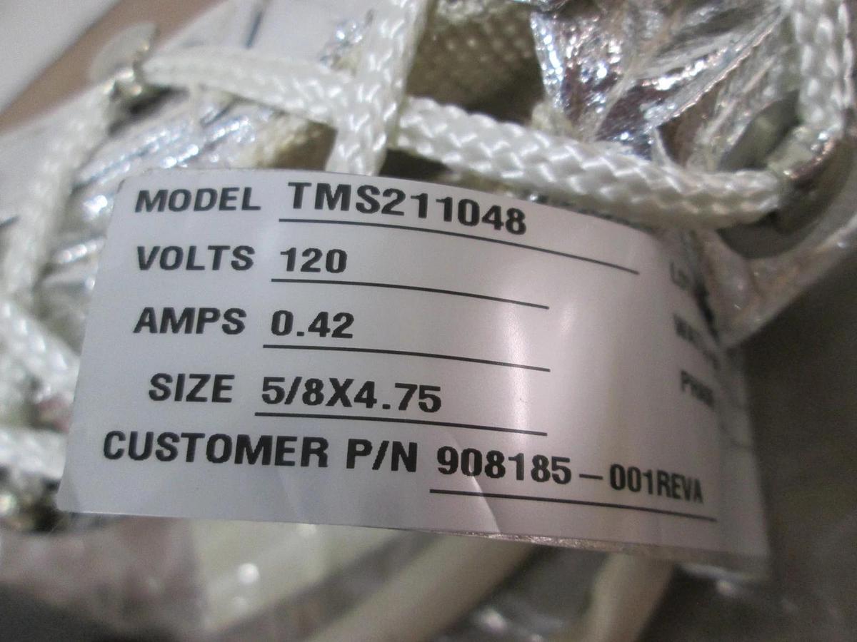 Used SVG, TMS211048, Heater Jacket, 120V, 0.42A, 5/8" x 4.75", 908185-001