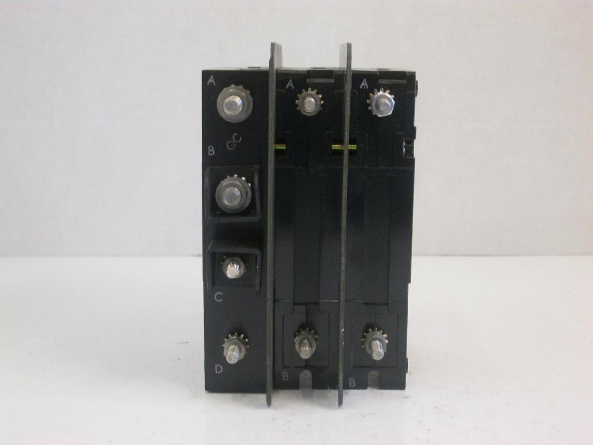 Used Heinemann CD3-A3A3A6-DU, 3 Pole Circuit Breaker 50/50/120 - Used