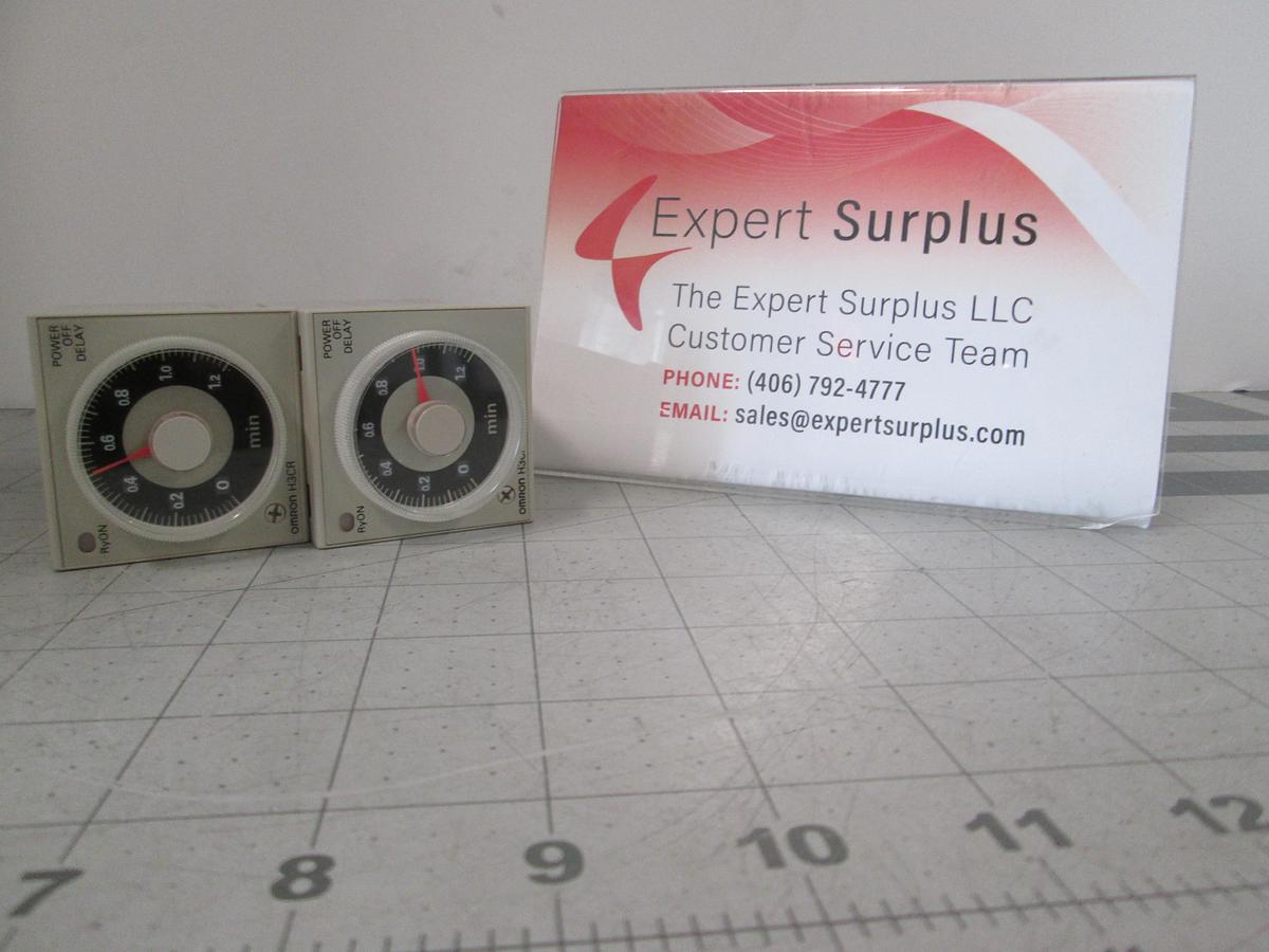 Used Omron, H3CR-H8L, AC/DC24 M, Solid State Timer, 24V 8-Pin 5A 250VAC