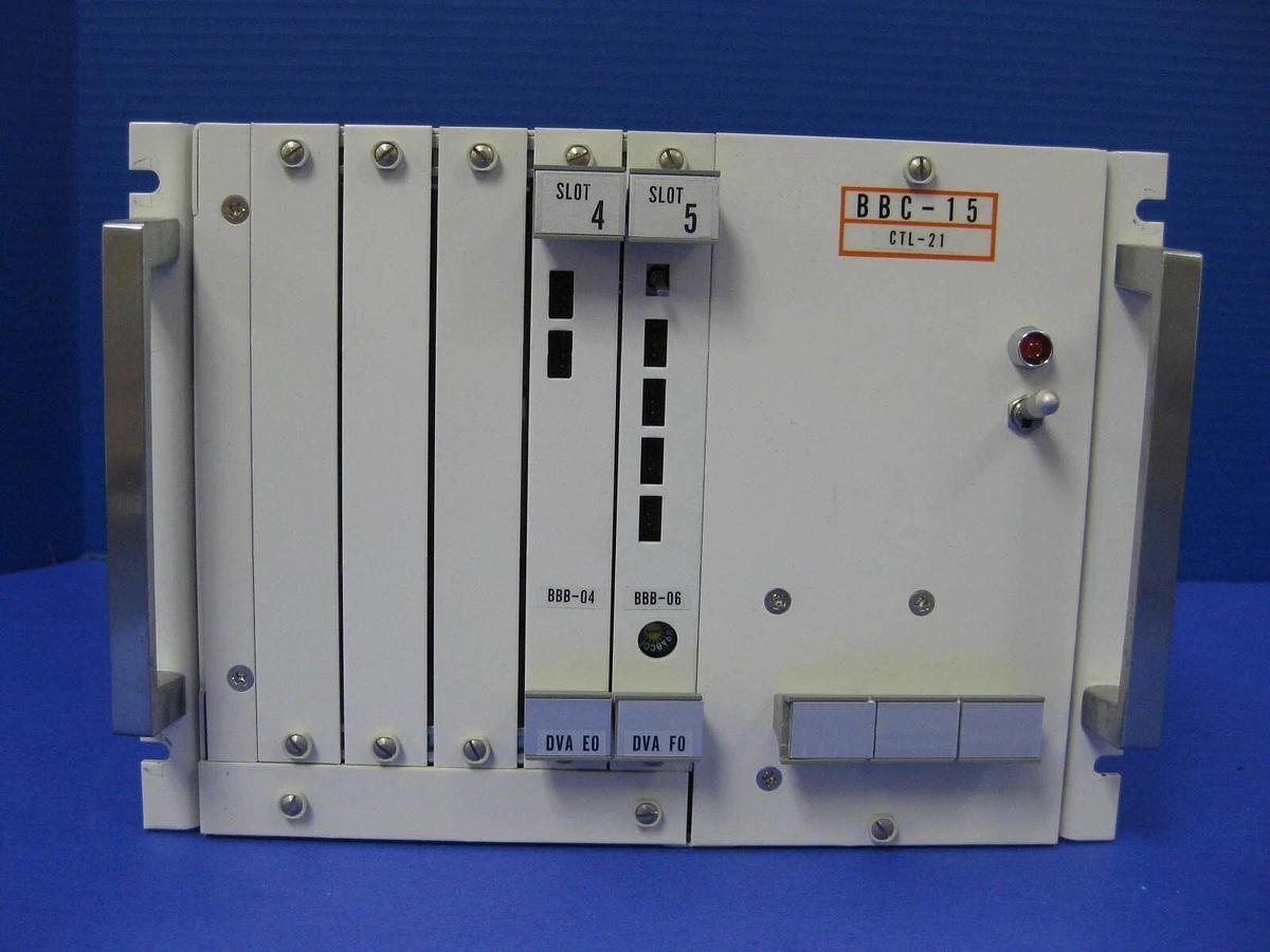 Used TEL Tokyo Electron BBC-15 Controller Unit CTL-21, 2 Slot, Used