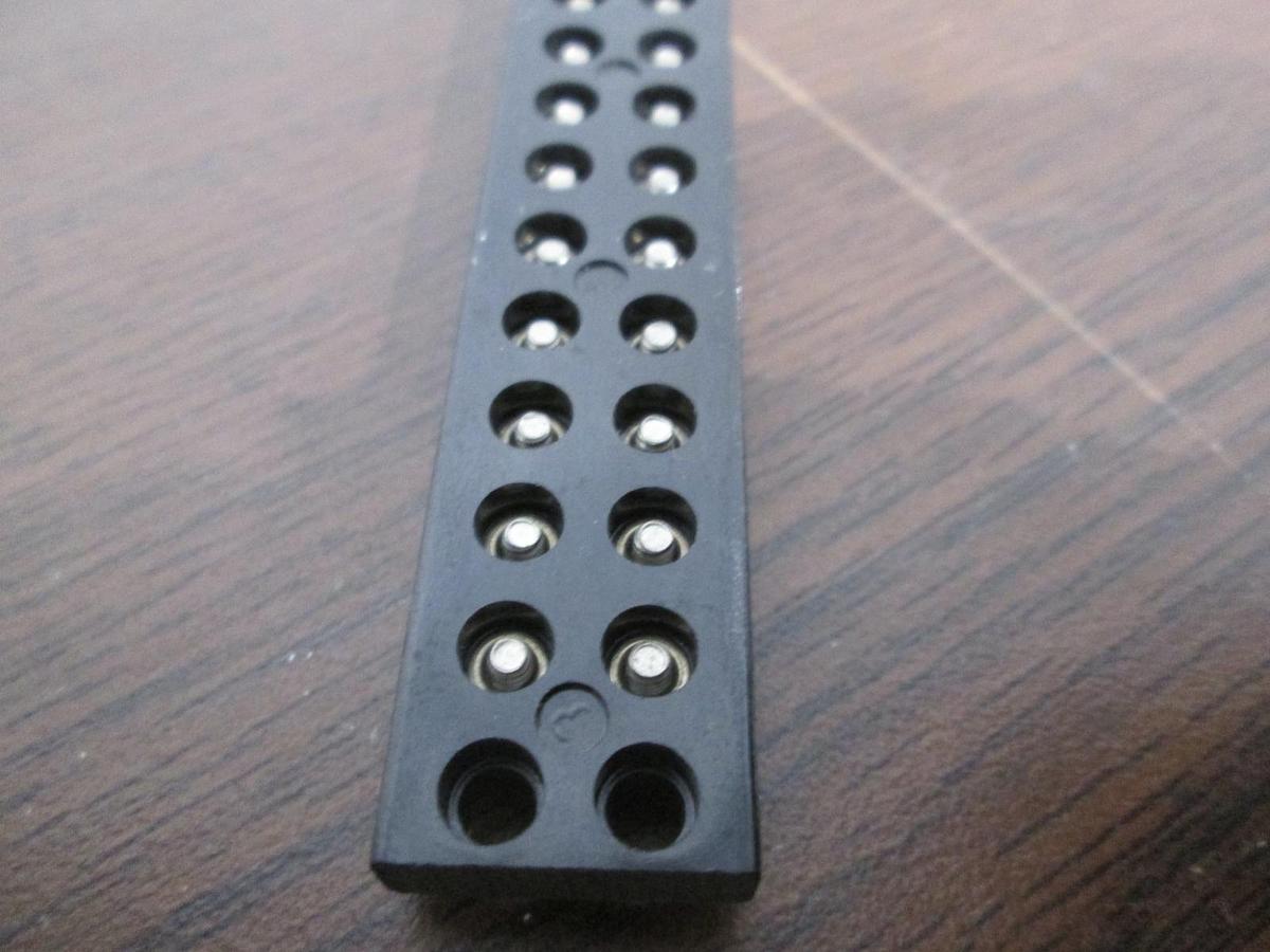 Used Cinch, 20 Position Terminal Block, Used,  Lot of 2