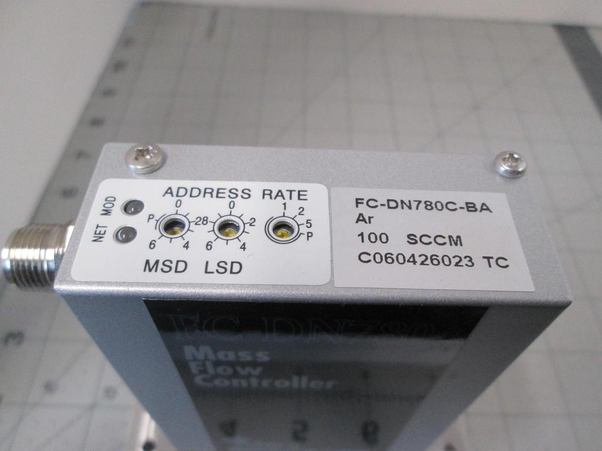 Aera, FC-DN780C-BA, Ar, 100 SCCM, Mass Flow Controller, New