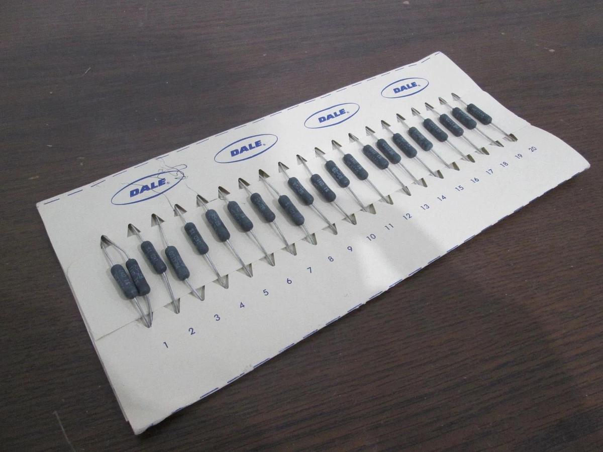 Dale, RS-28, 1k, 1 % metal film Resistor, New, Lot of 20