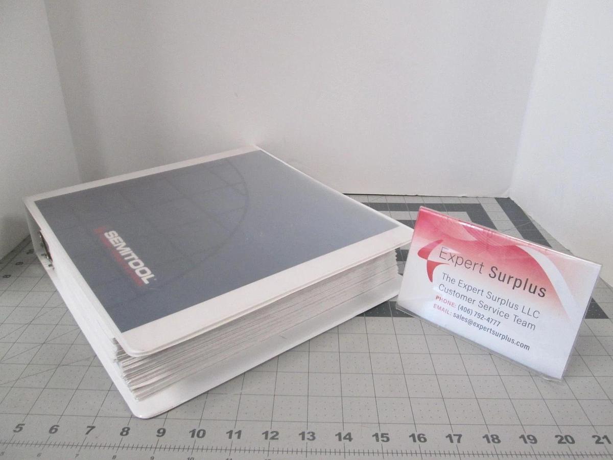 Used Semitool, Electrical, Mechanical Drawings, 108446,-7,-8, Volume 3 Part 2, Used