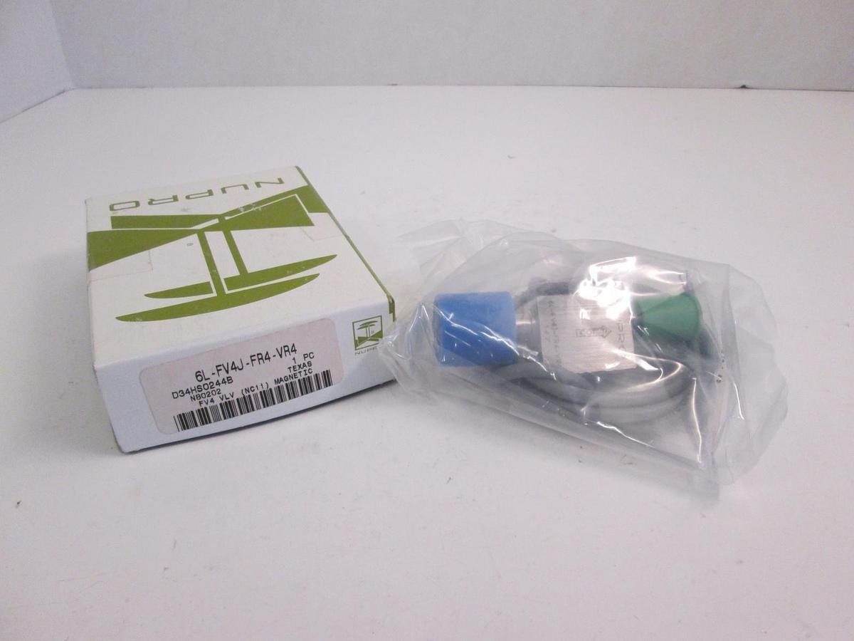 NUPRO 6L-FV4J-FR4-VR4 Vertical Flow Sensor, 1/4" FVCR x 1/4" MVCR