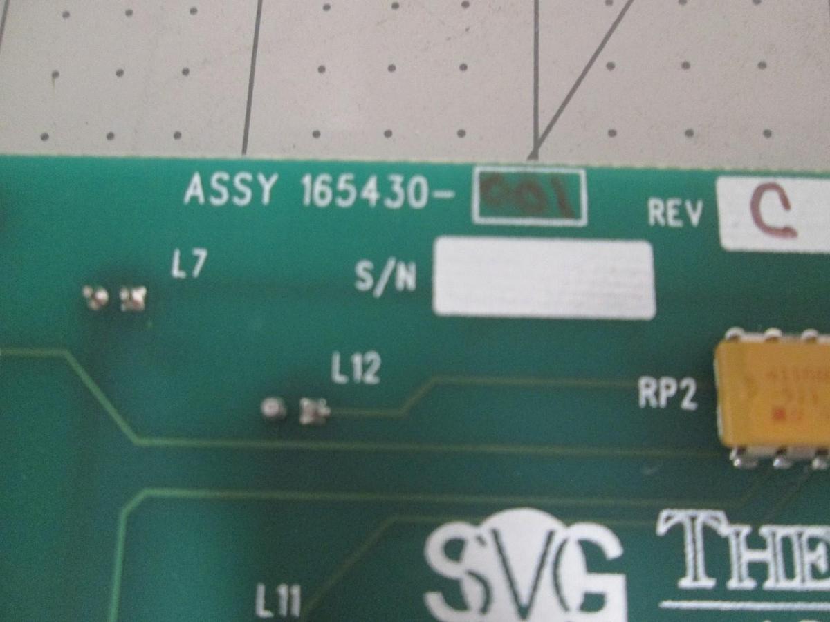 Used SVG, 165430-001, Carousel Cassette Status Panel, PCB Assy, New