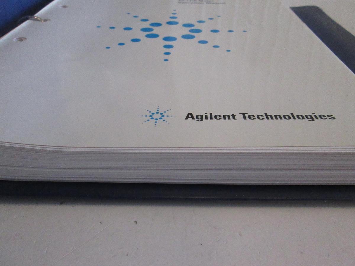 Used Agilent 4287A RF LCR Meter Operation Manual, Used