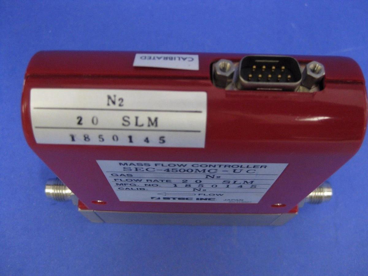 Used Stec SEC-4500MC-UC Mass Flow Controller 20 SLM, N2, Used