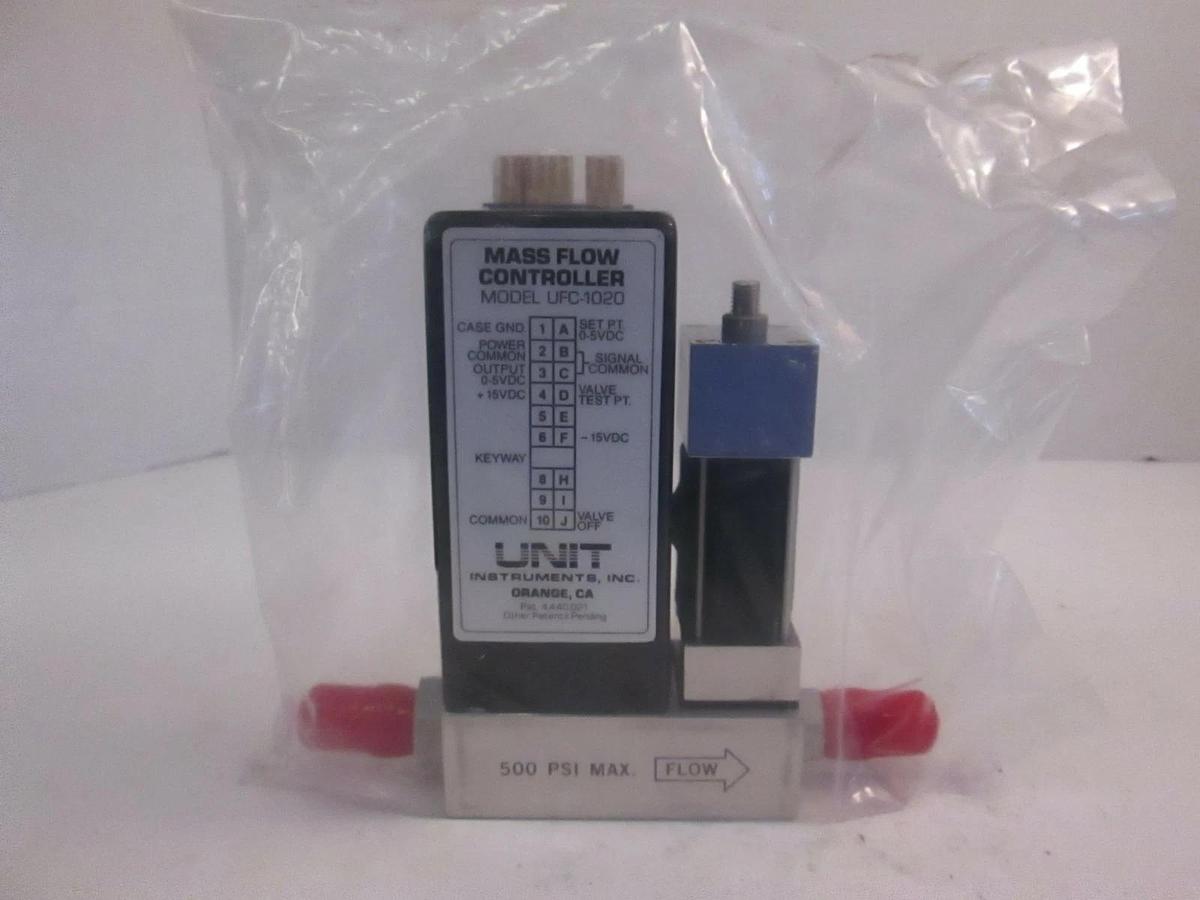 Used Unit UFC-1020A Mass Flow Controller MFC, N2O, 500 SCCM