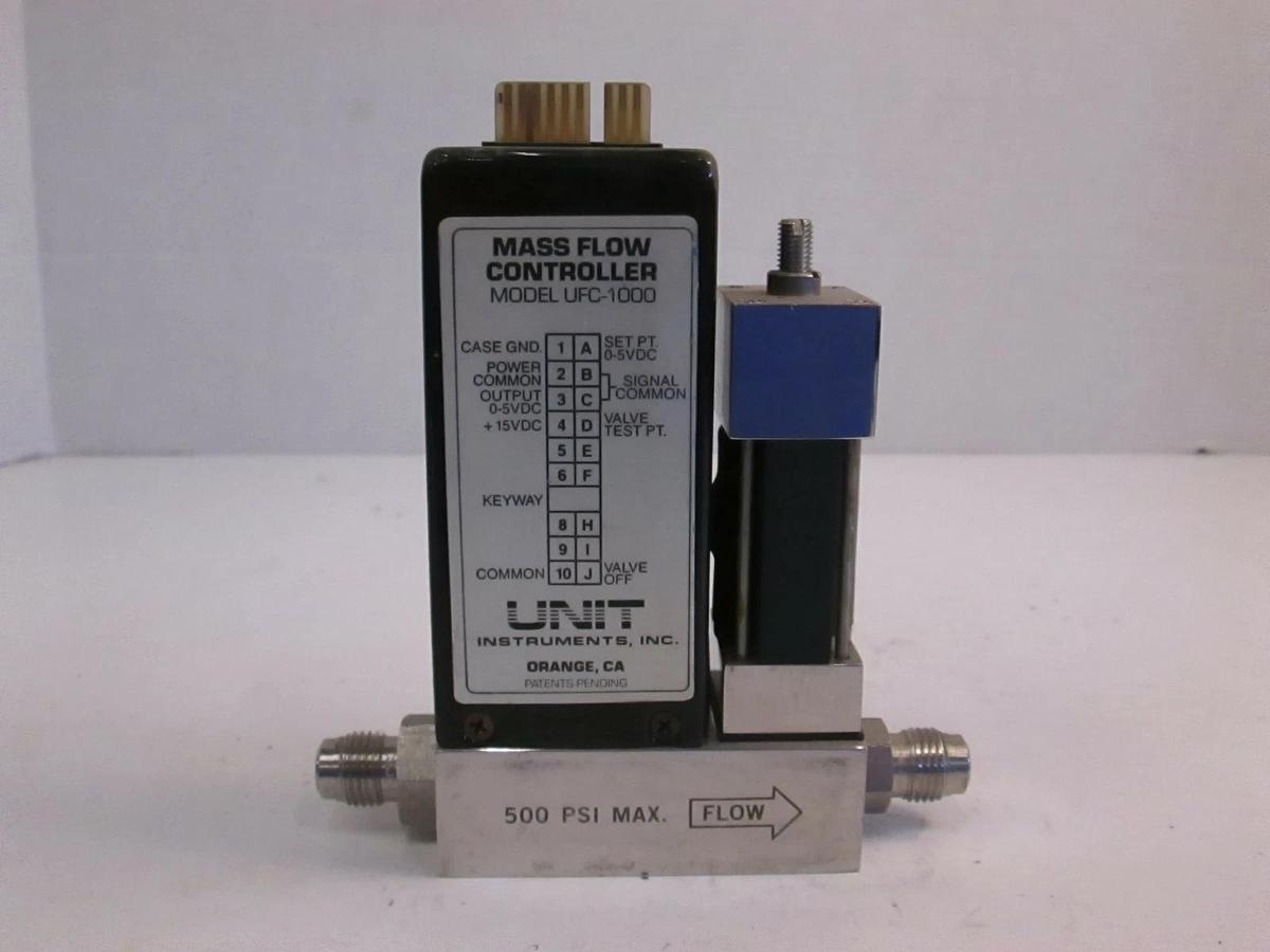 Used Unit UFC-1000 Mass Flow Controller MFC, H2, 500 SCCM