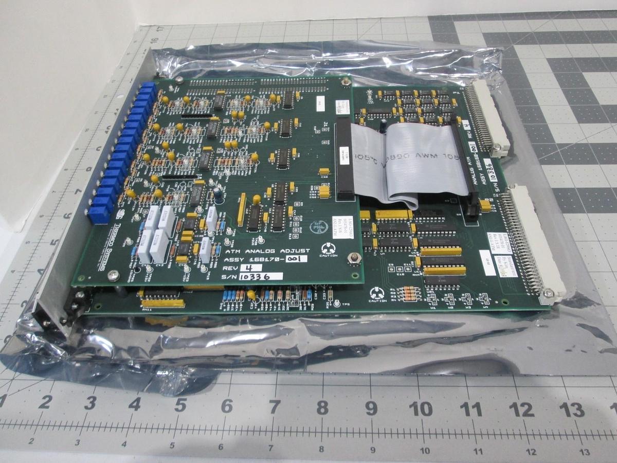 Used SPT Micro, 604748-01, ATM Analog PCB Assy, New
