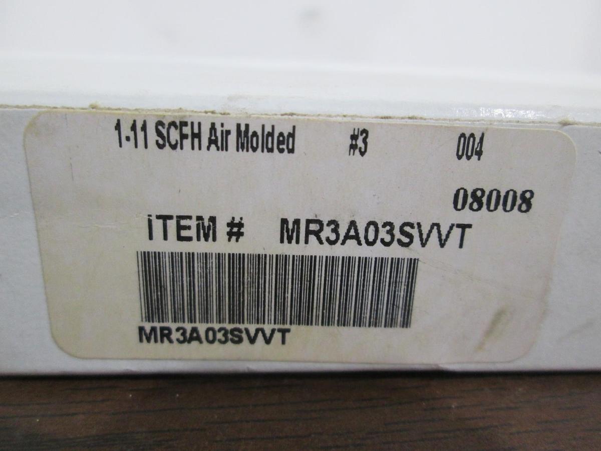Brooks, MR3A03SVVT, 1-11 SCFH Air Molded Flowmeter, New