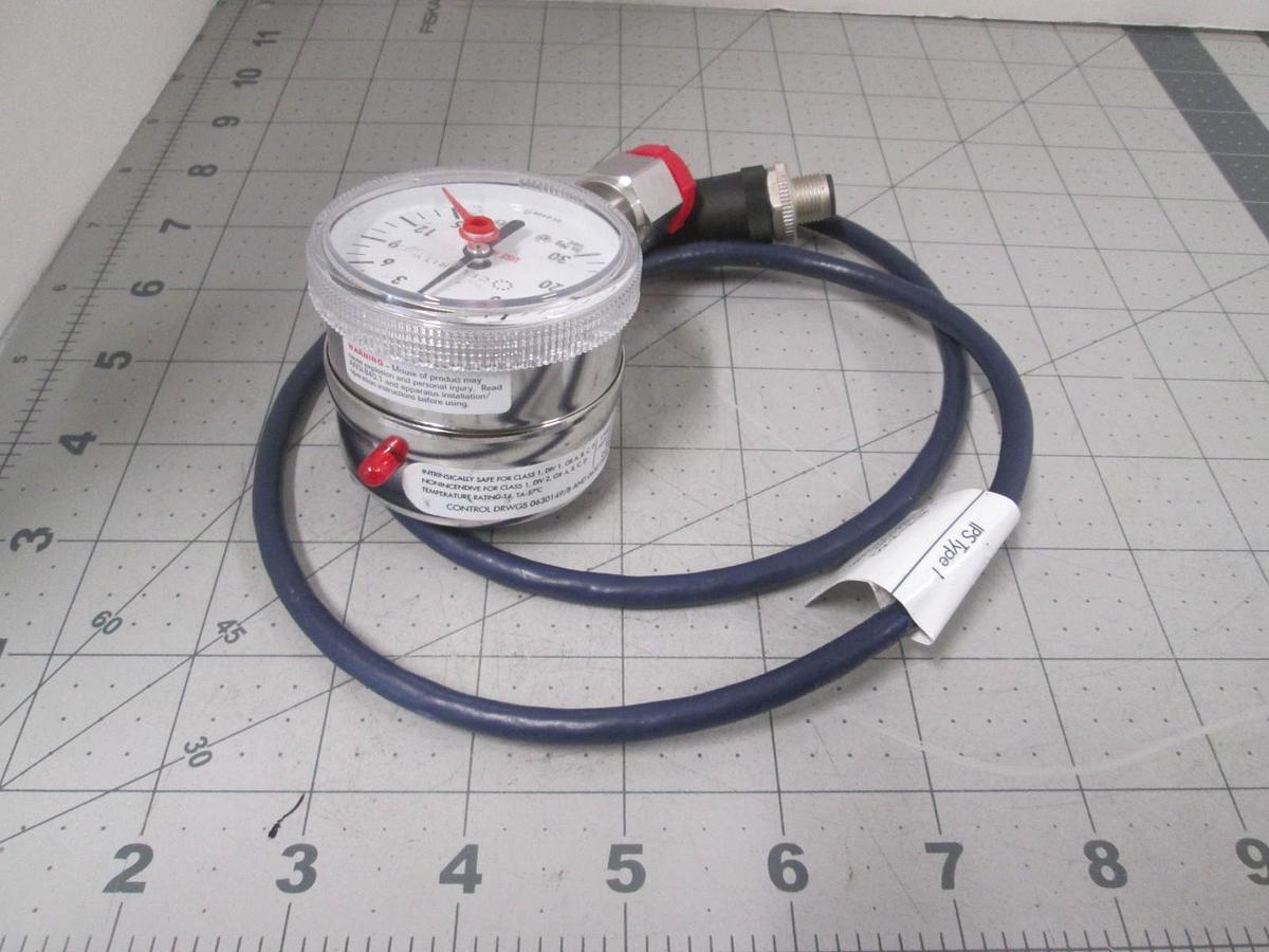 Used Celerity, 01-0108-G, 30-0-15 PSI, Bottom Mount w/ Cable, Used
