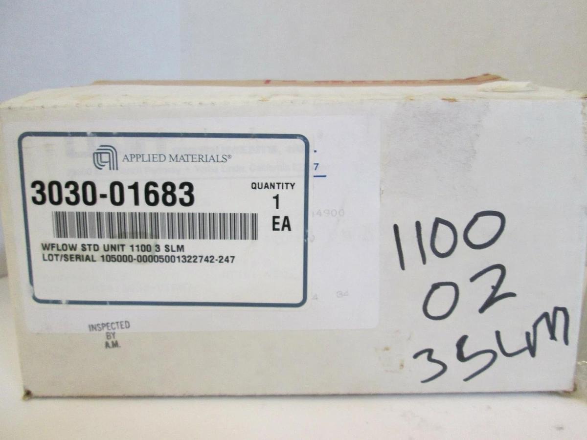 Used Unit UFC-1100A Mass Flow Controller MFC, O2, 3 SLM, 1/4" Male