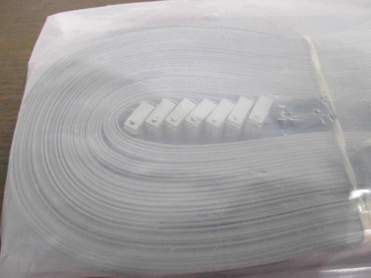 Used Semy Eng mass flow control Ribbon Cable, 299.00.95, GL-MFC Cable, Used, Lot of 7