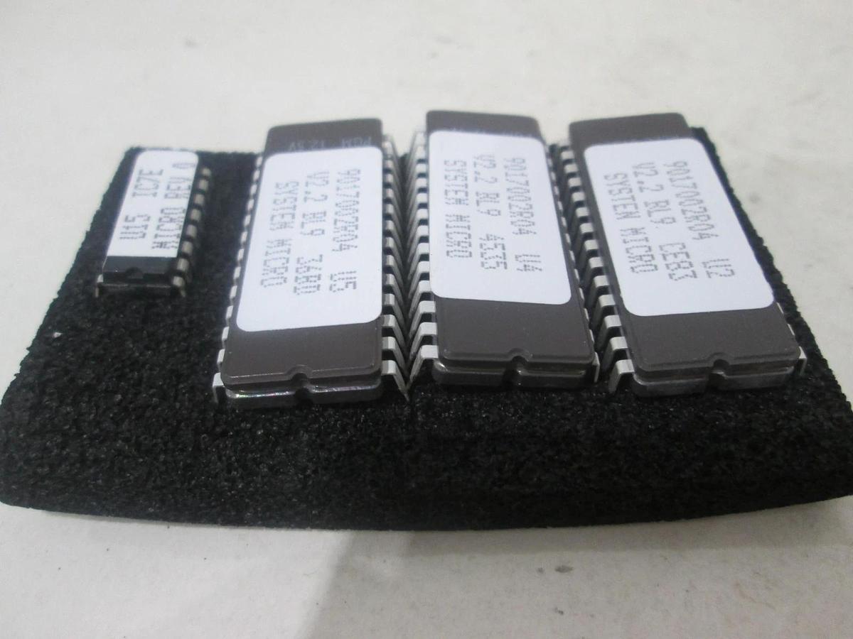 Used Texas Instruments, 9017002R04 w/U15 IC7E, Integrated Circuit, Used, Lot of 4