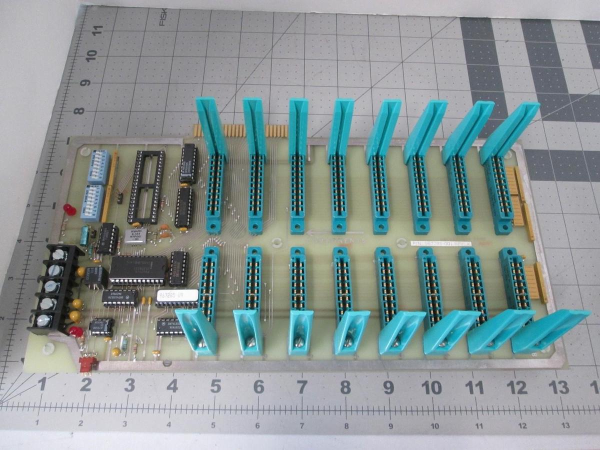 Watkins Johnson, 967285-001, Teltec, Input/Output Motherboard, 16 Slot, New