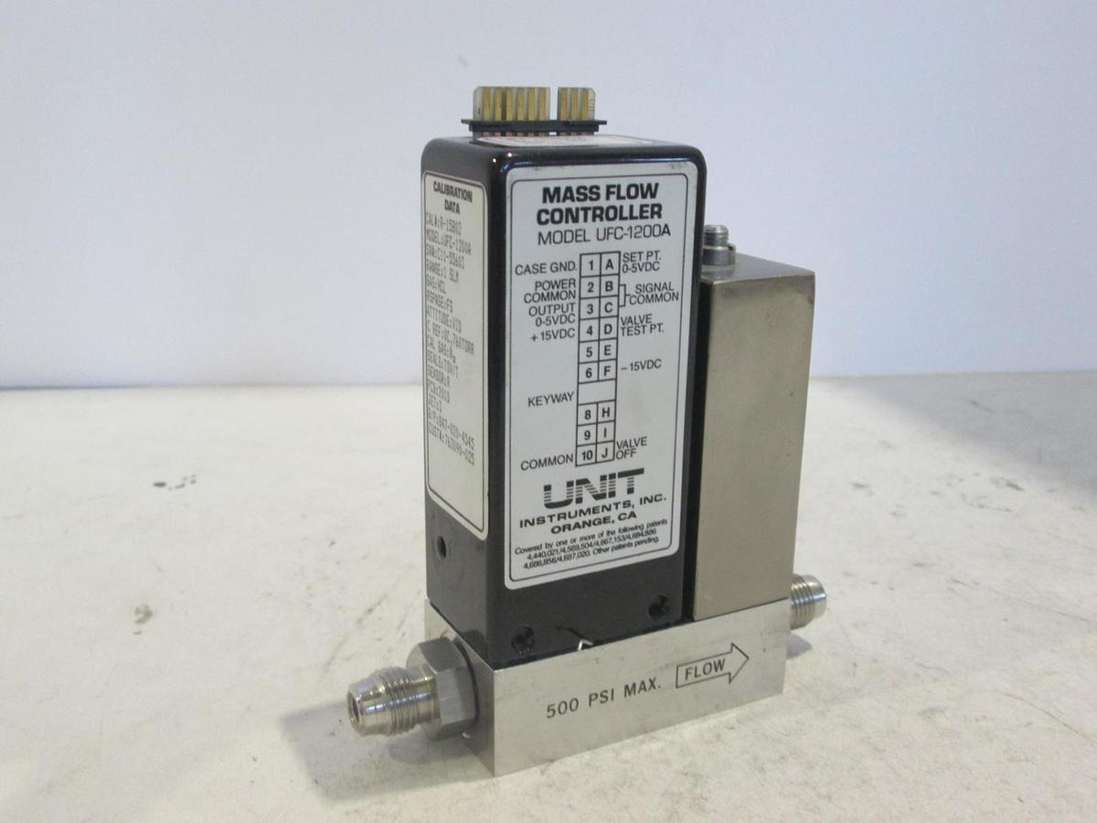 Used Unit, UFC-1200A, Mass Flow Controller,1 SLM, HCL, Used