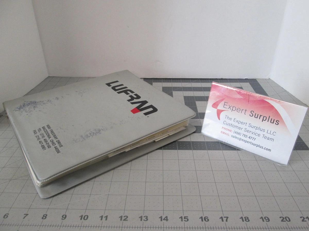 Used Lufran, 052-SVO-Di-480-1001, Ultrapure DI Water Heater Manual, Used