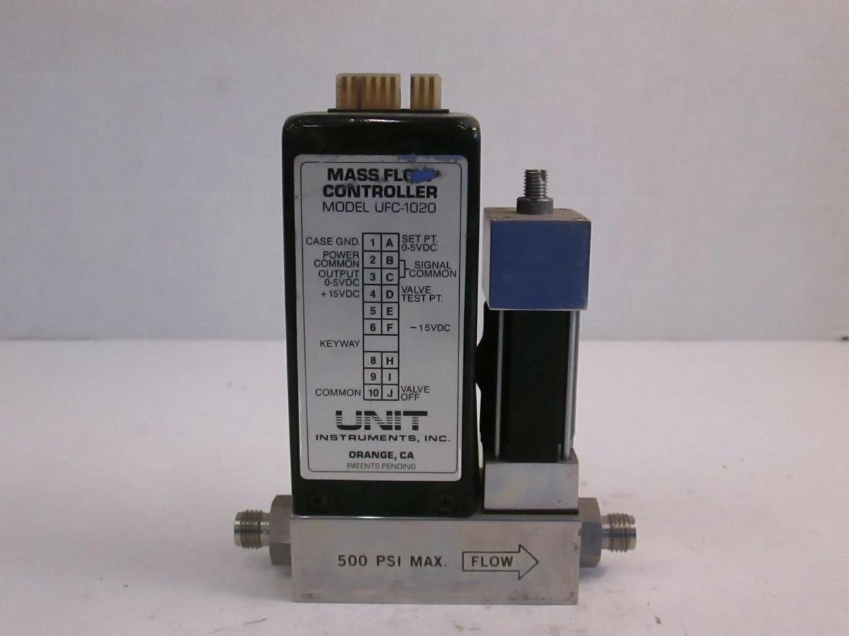 Used Unit UFC-1020 Mass Flow Controller MFC, O2, 5 SLM