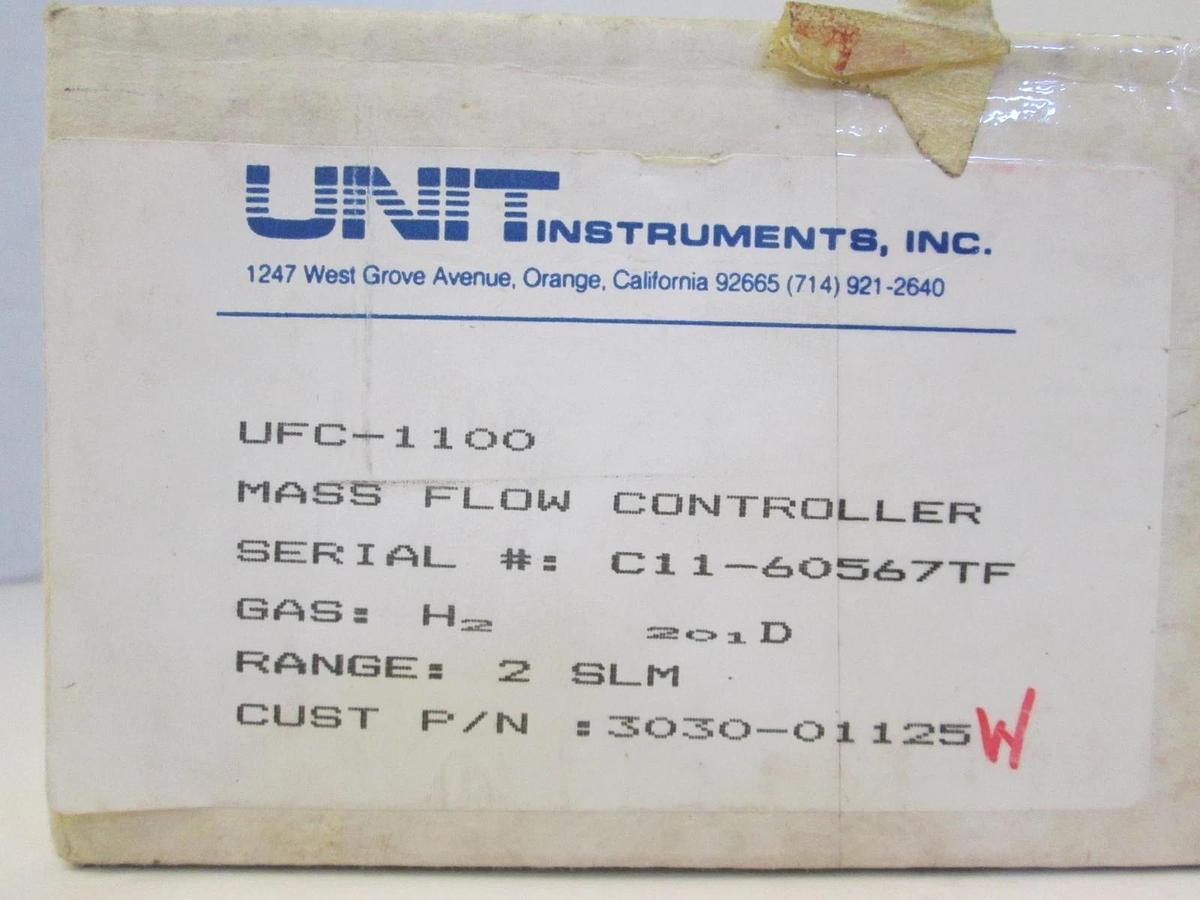 Refurbished Unit UFC-1100 Mass Flow Controller, H2, 2 SLM, Refurbished
