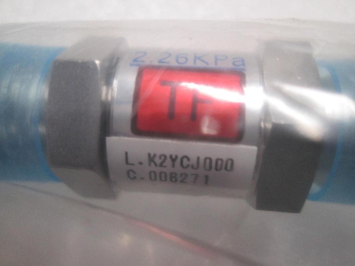 Fujikin, Check Valve, K2YCJ000, 8100906684, Used