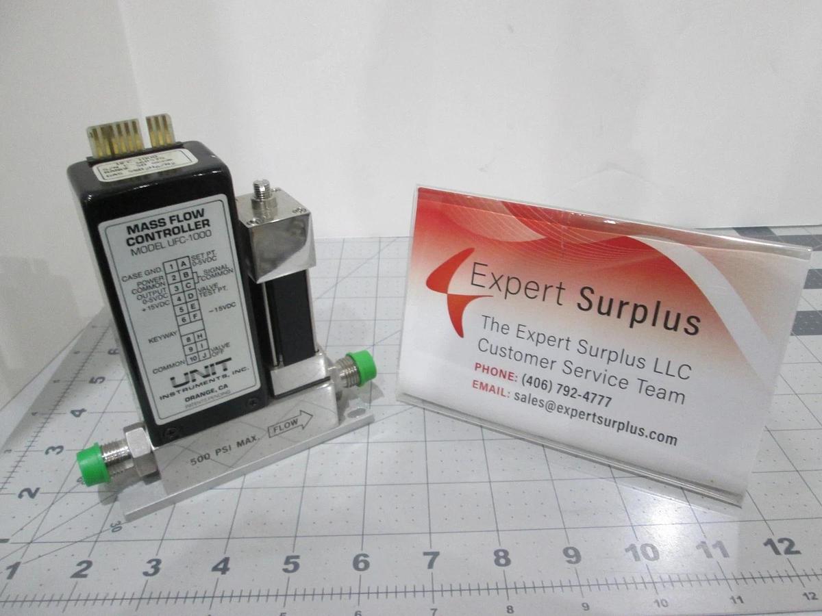 Used Unit, UFC-1000, Mass Flow Controller, 5%B2H6/N2, 50 SCCM, Used