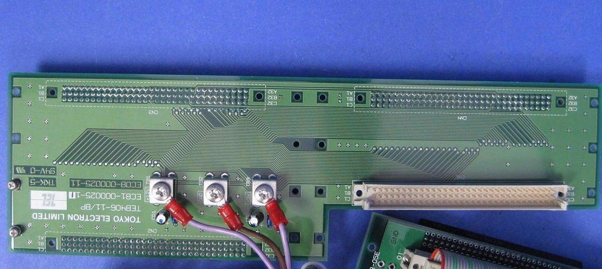 Used TEL Tokyo Electron Bus Rack Back Board/Card Set for Waves Controller, Used