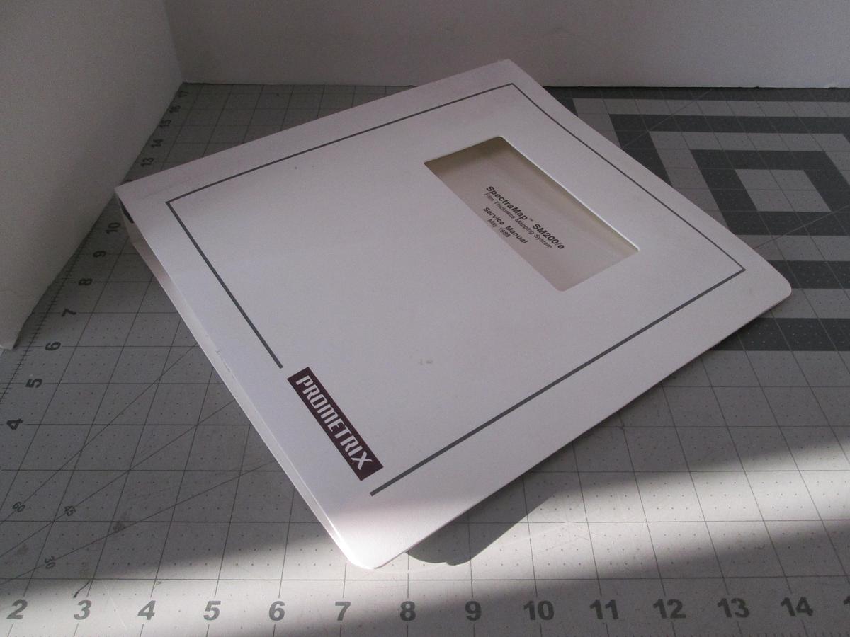 Used Tencore, SpectraMap SM200/e, Film Thickness Mapping System, Service Manual, Used