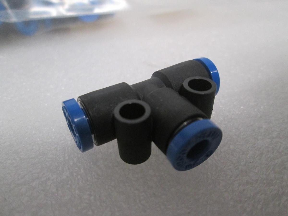 SMC, 3 Way Valve Fitting, 206-7619, New, Lot of 13