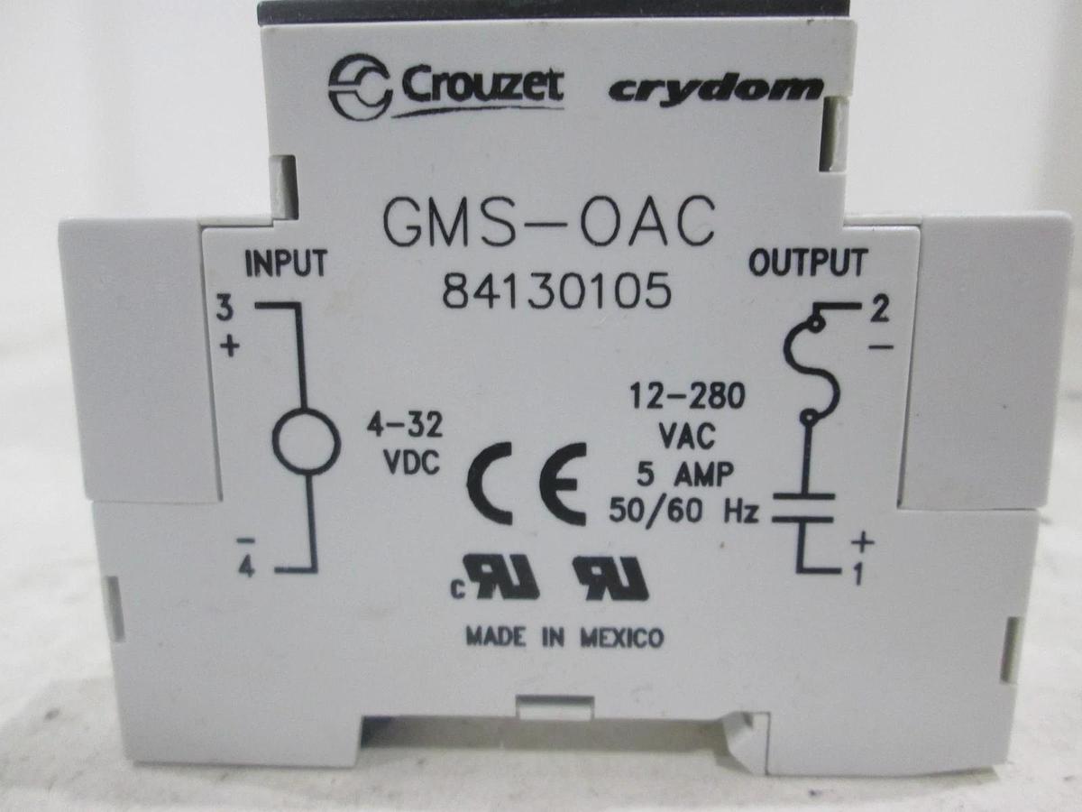 Used Crydom, Solid State Relay, Crouzet, GMS-OAC, 84130105, Used