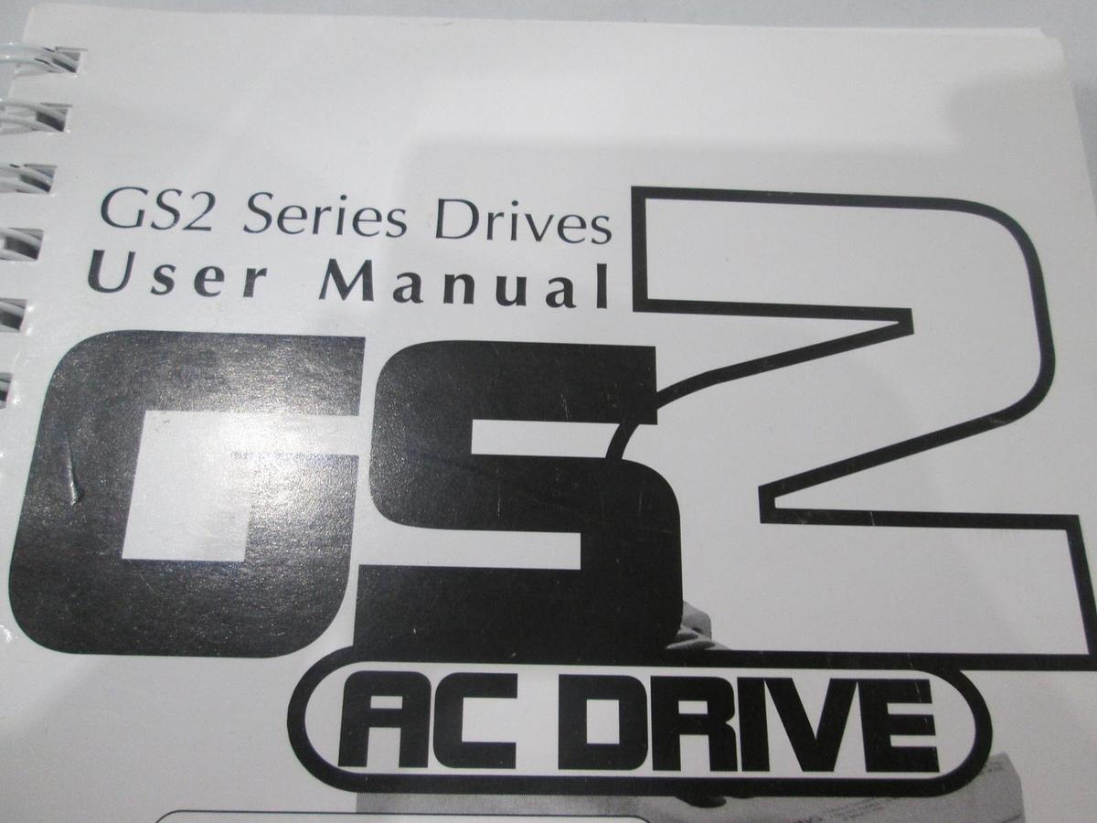 Used GS2 Series Drives, User Manual, AC Drive GS2-M, Used