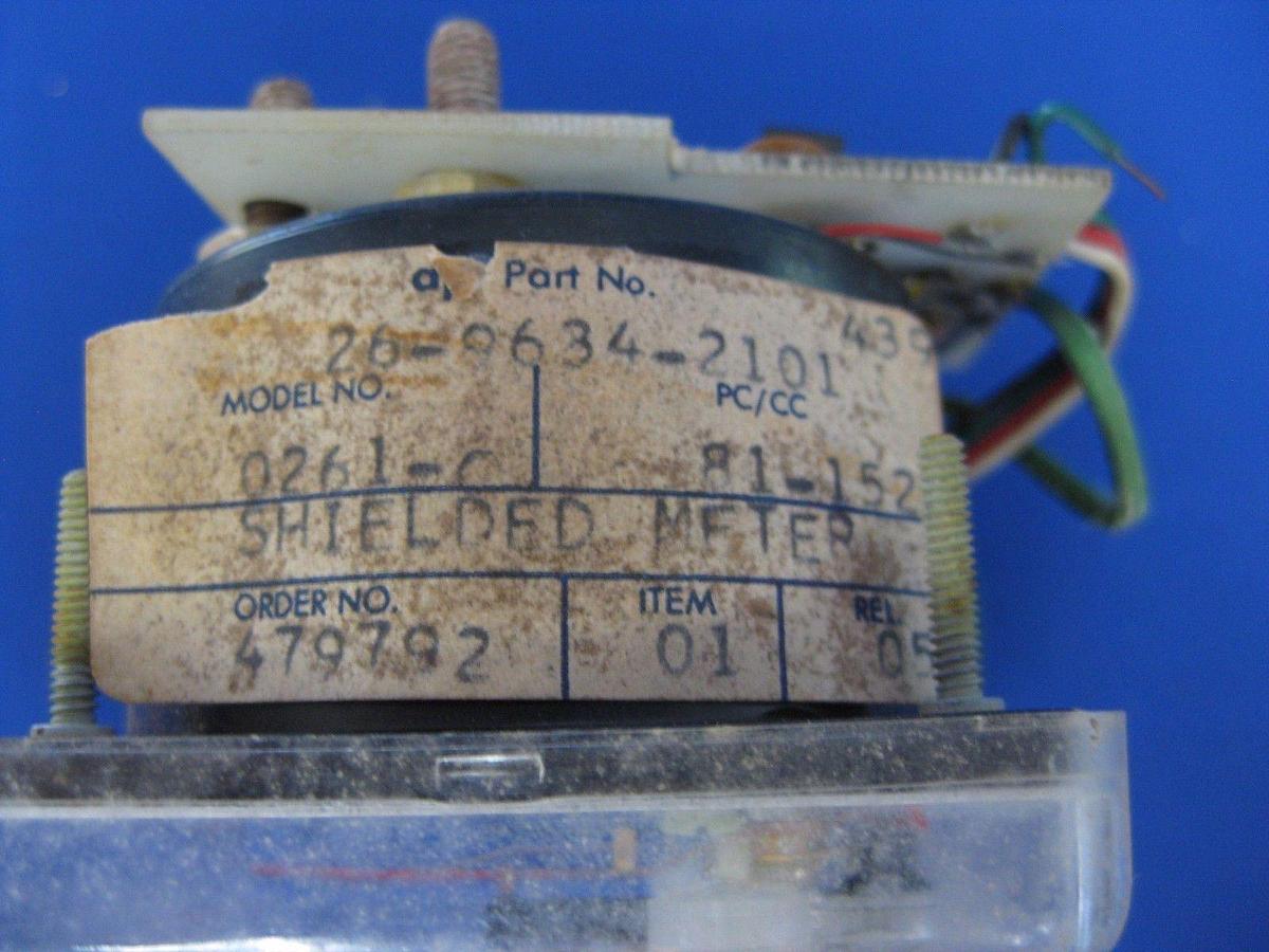 Used API 26-6634-2101 Centigrade Shielded Meter 0-1400 C , Used