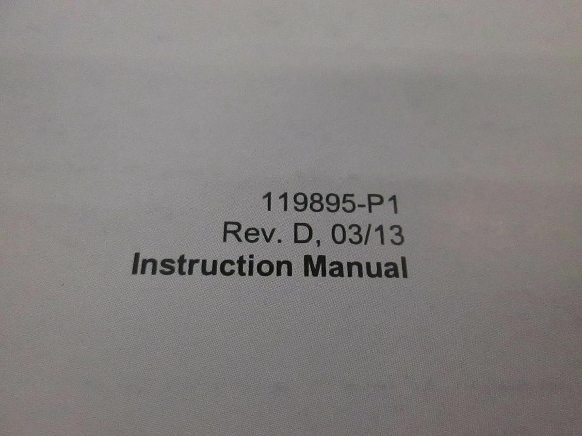 MKS Type 41A,42A,51A, and 52A Pressure/Vacuum Switch Manual, 119895-P1, New