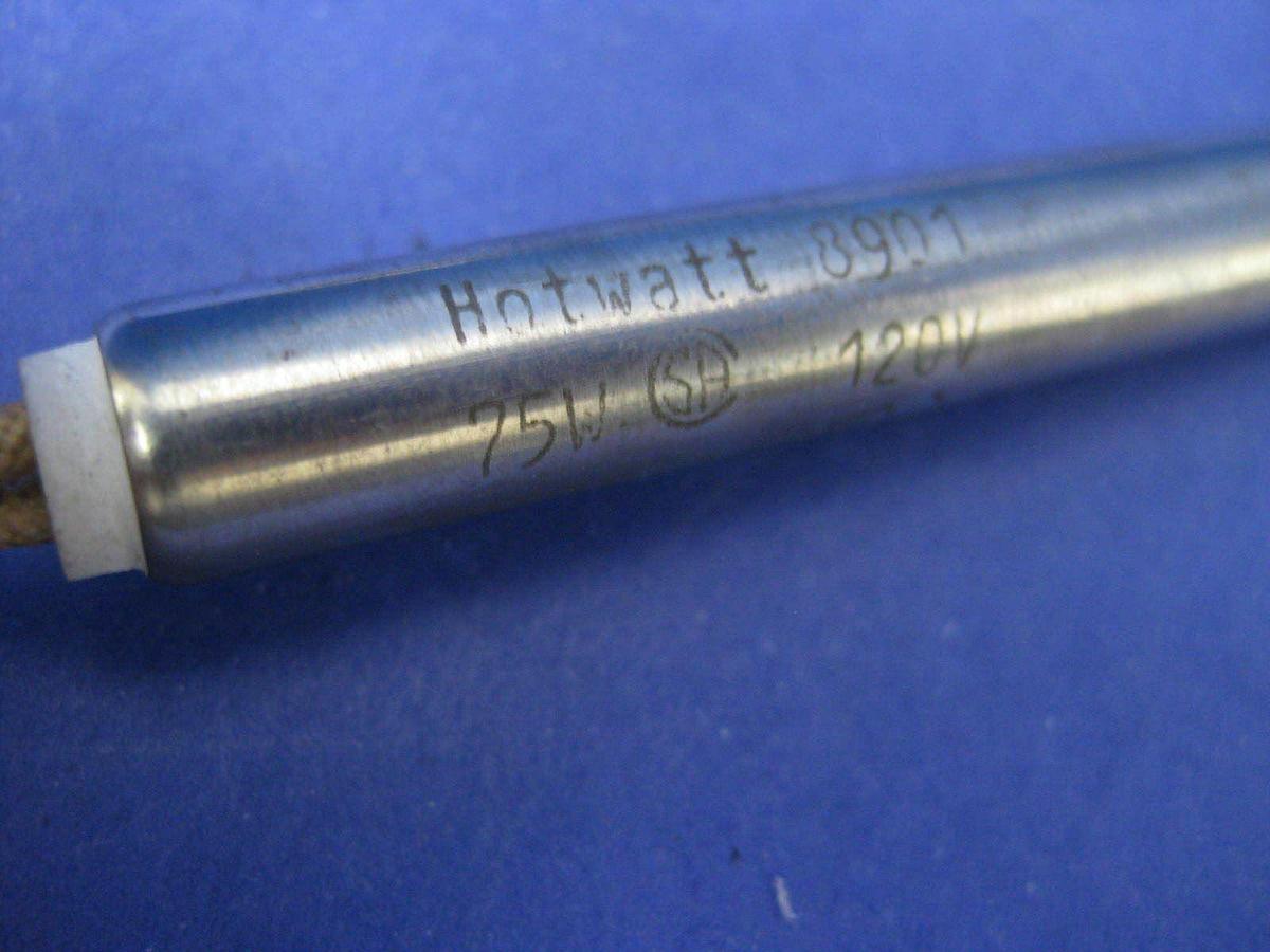 Hotwatt SC37-3 Cartridge Heater, 3/8" x 3", 75W, 120V, Lot of 3 New
