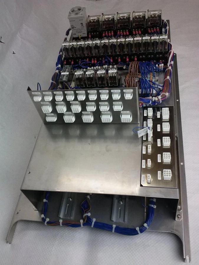Used TEL Tokyo Electron Power Box Relay Units 1 & 2 Stack Assembly, Used