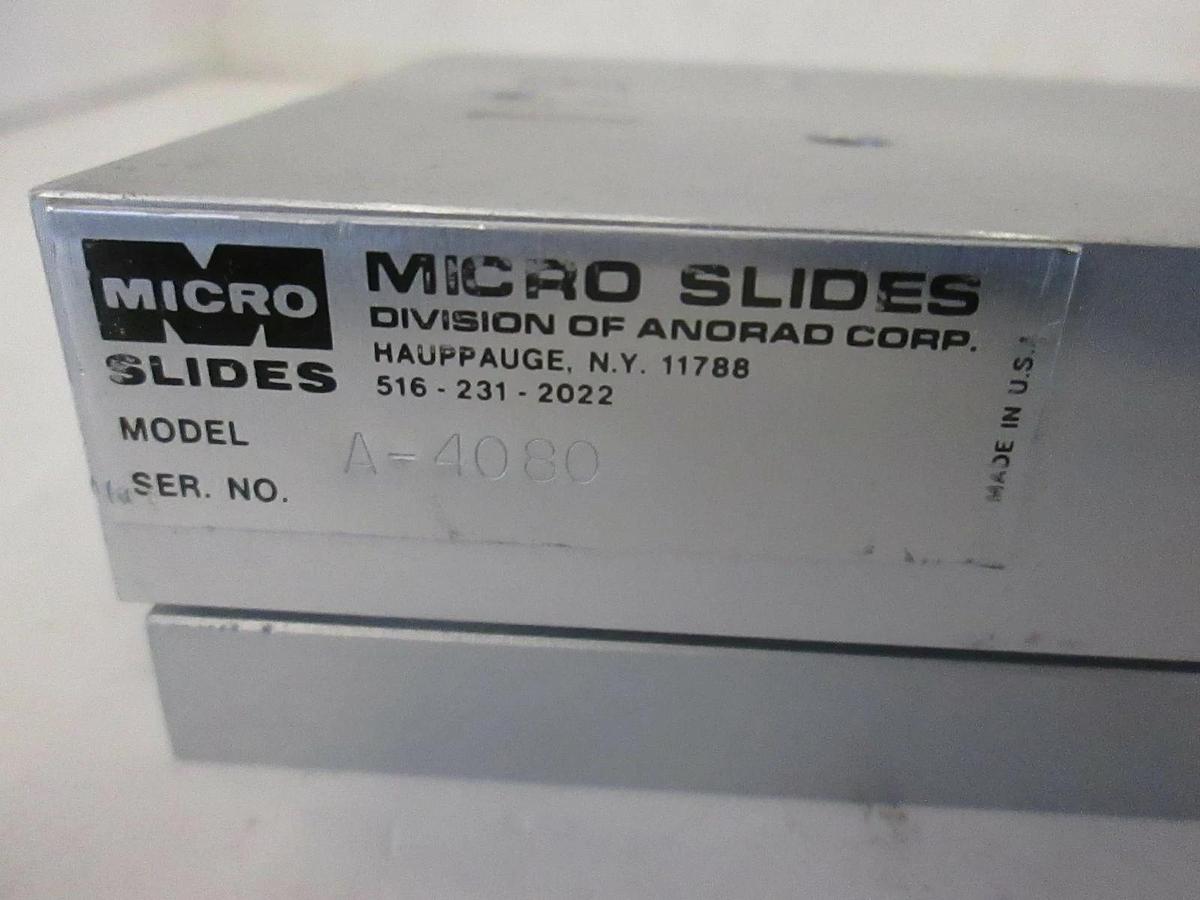 Used Micro Slides, Linear Stage, A-4080, Used