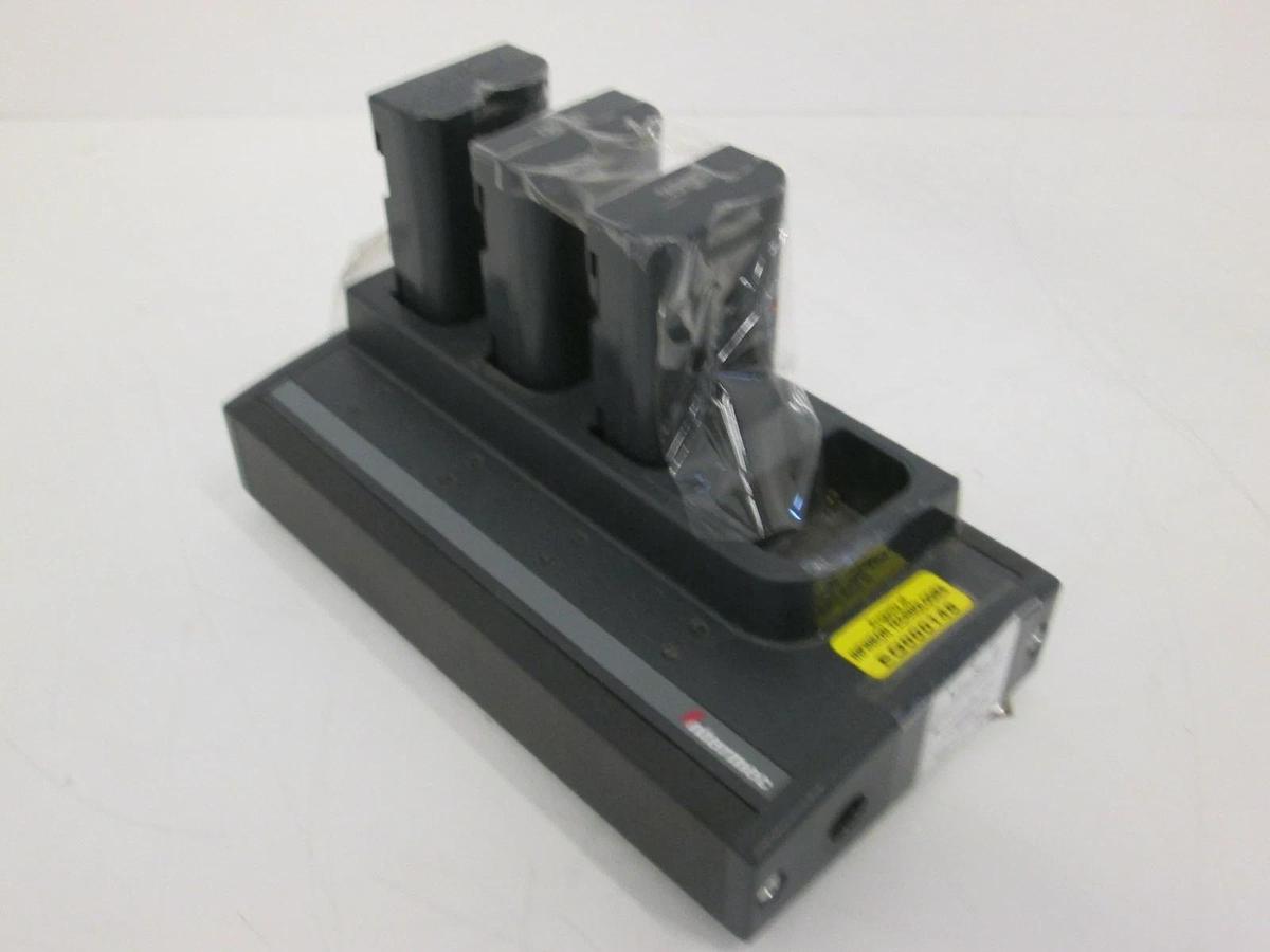 Used Intermec, Janus Z2400, Quad Battery Charger w/ 3 Batteries, Used