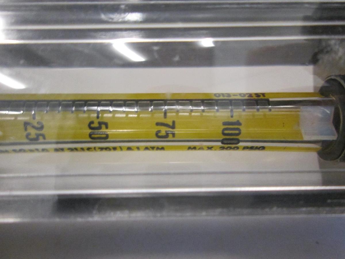 Used Cole Parmer, PMR1-010934, Flowmeter, 5-100, Used, Lot of 2