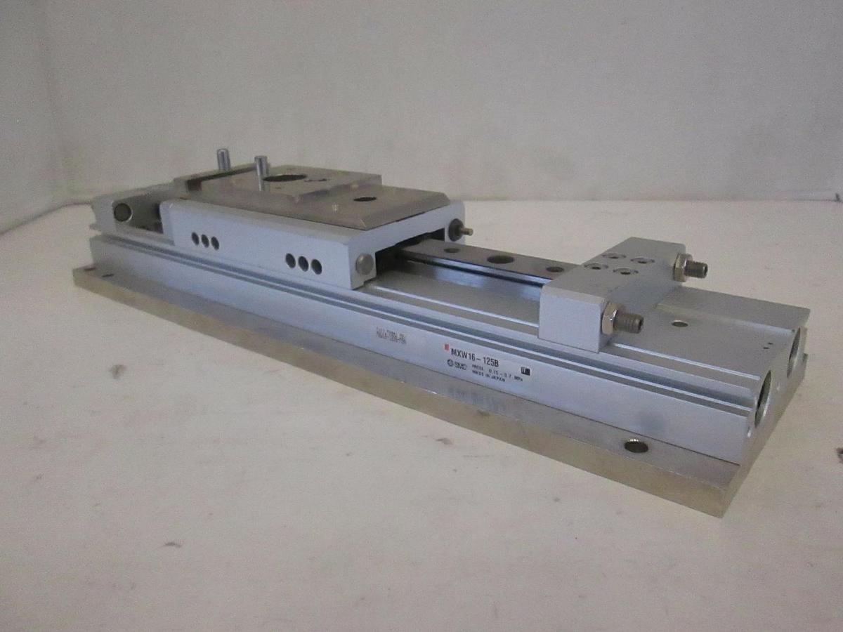 Used SMC, Linear Slide Table, MXW16-125B, Used