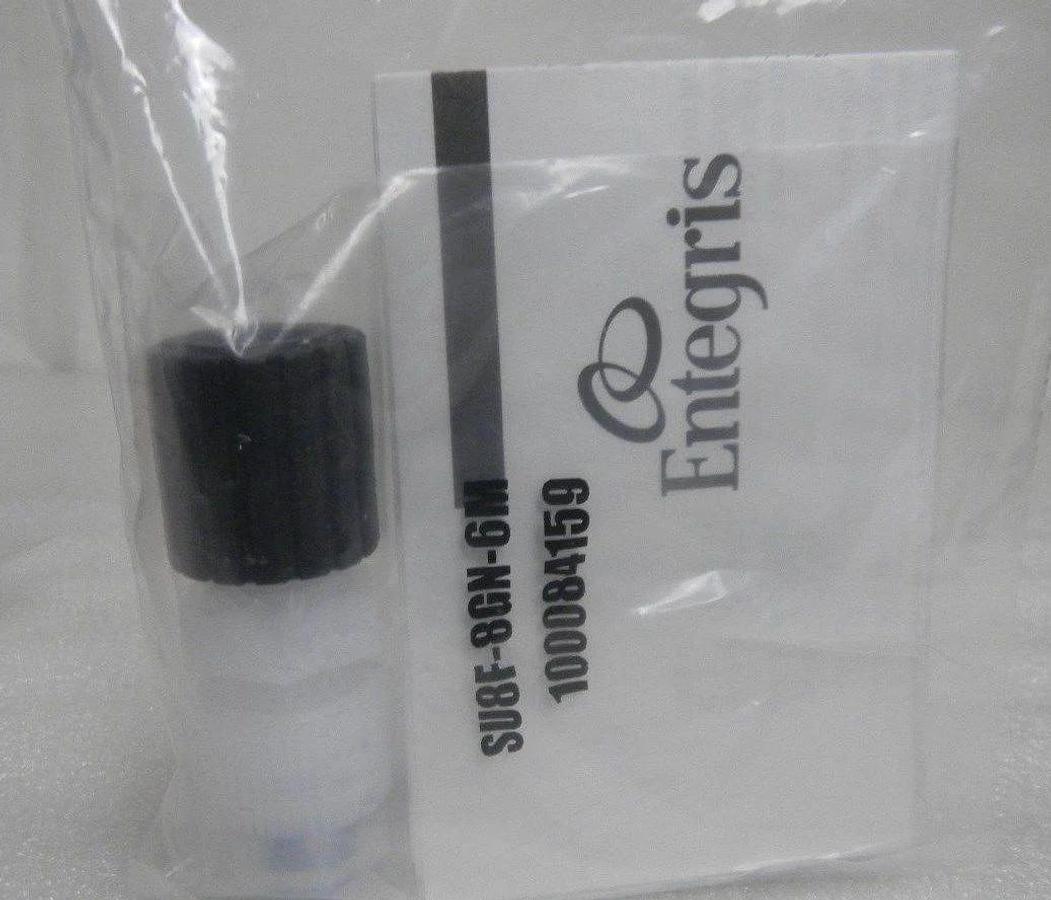 Entegris Fluoroware SU8F-8GN-6M, 1/2" Flaretek To 1/2" Tube Adapter, Lot of 3