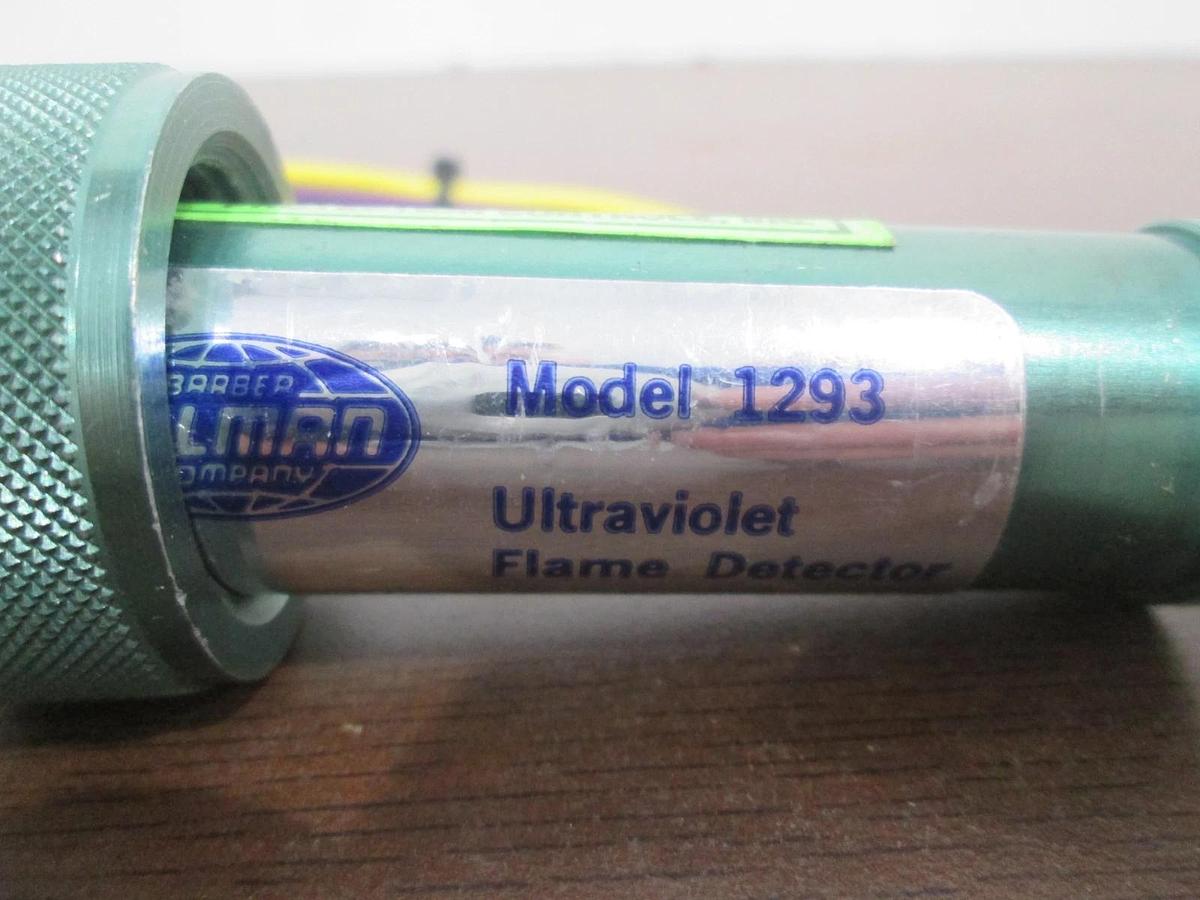 Used Barber Colman, Model 1293, Ultraviolet Flame Detector, Used