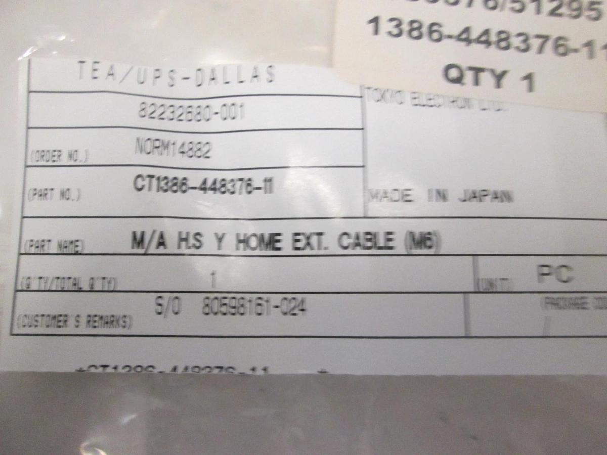 TEL Tokyo, CT1386-448376-11, M/A HS Y HOME EXT.CABLE (M6), New