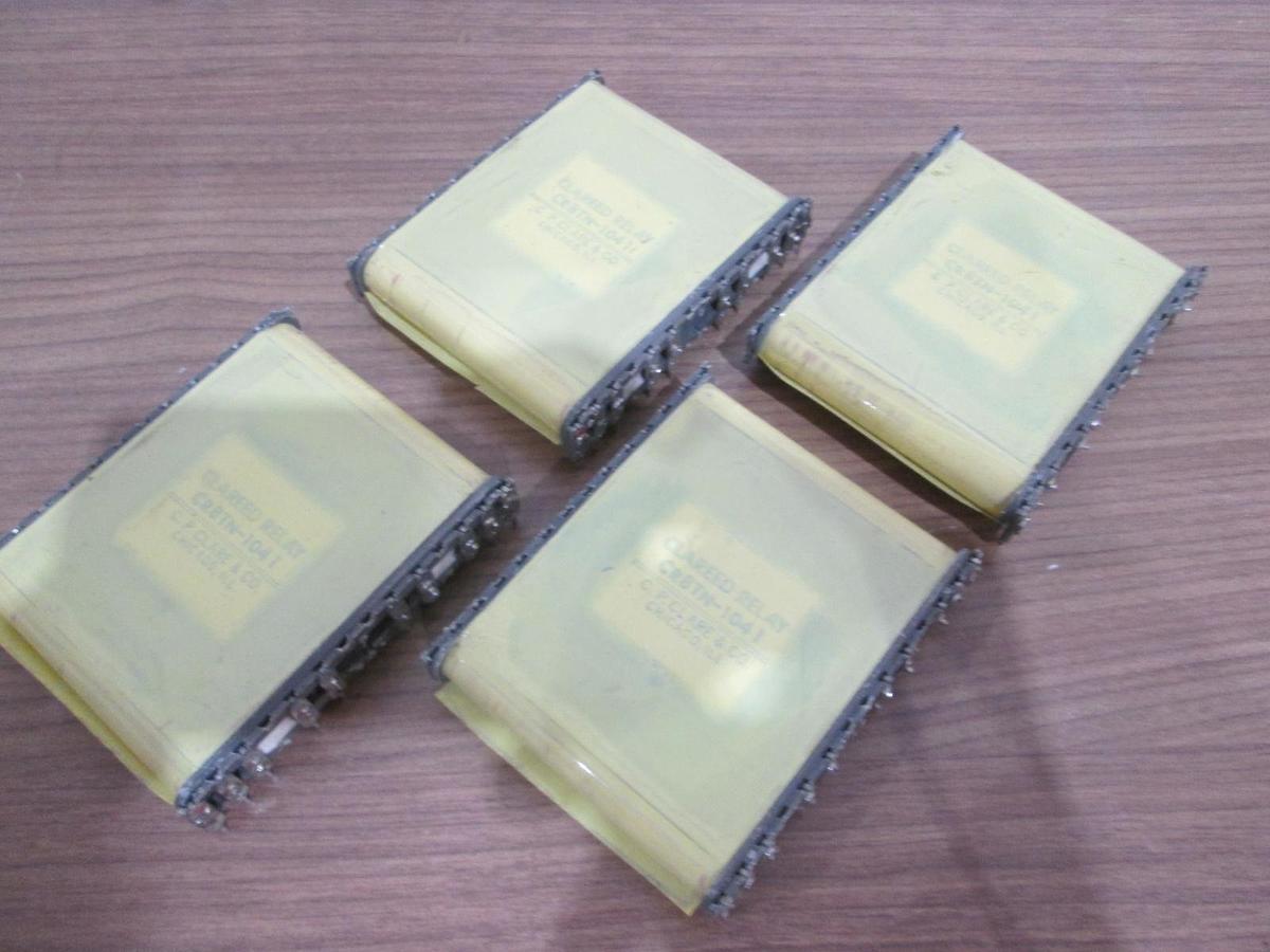 Used C.P. Clare & Co., CR8TN-1041, Clareed Relay, Used, Lot of 4