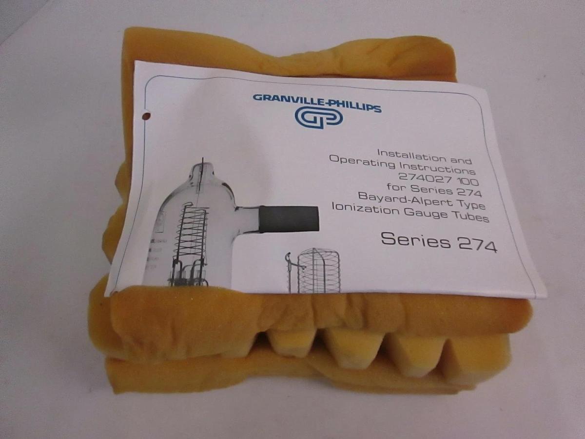 Granville-Phillips Series 274 Ionization Gauge Tube, 274027-100, New