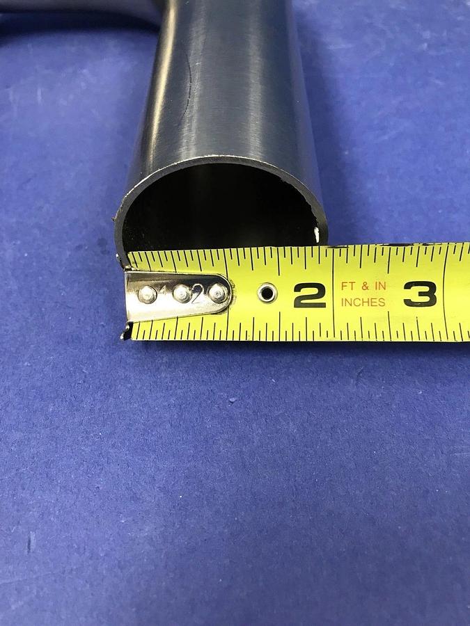 Used Stainless Steel Vacuum Tube / Pipe , 90 Elbow , NW50 x TW, Used