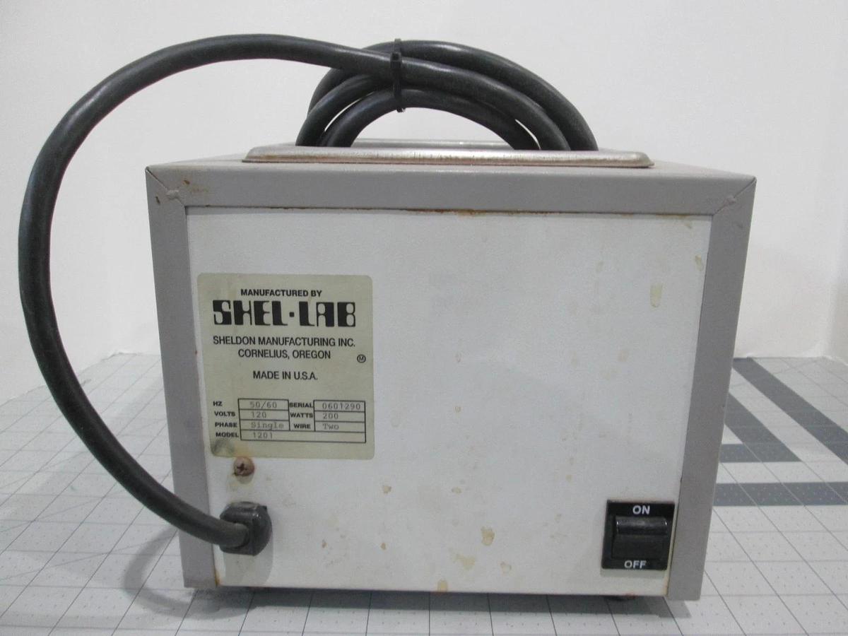Used VWR Scientific, Model 1201, Shel-Lab Water Bath, 120V, Single Phase, No Lid, Use