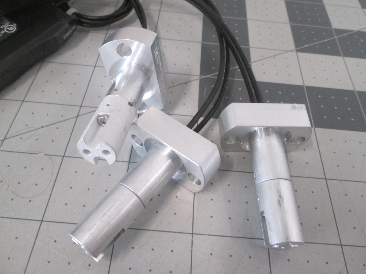 Used Keyence, FS-N11P, Fiber Optic Sensor w/ Probe, Used, Lot of 3
