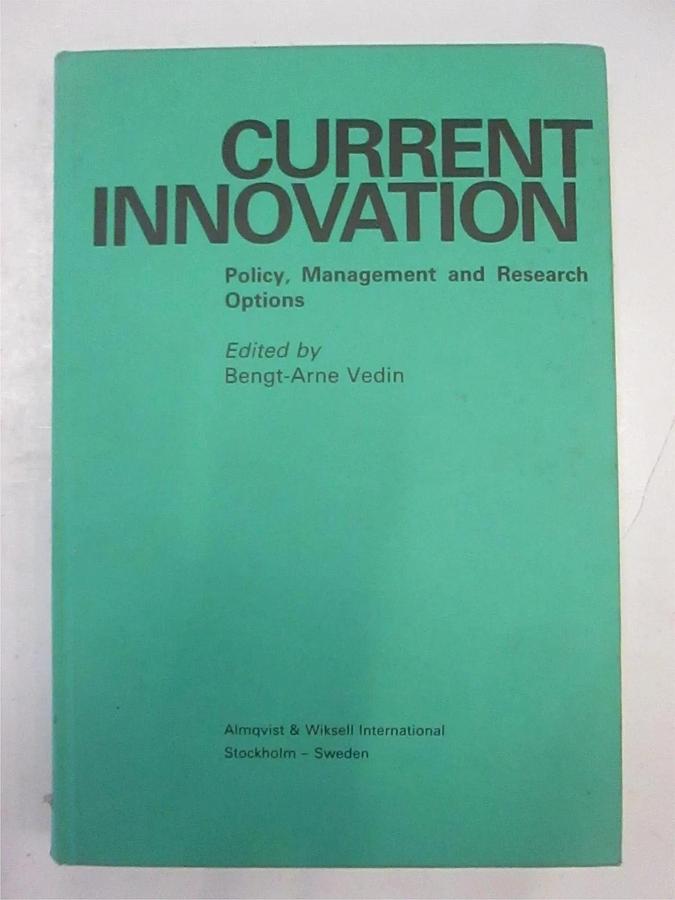 Used Current Innovation Policy,Management and Research Options, Used